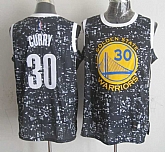 Golden State Warriors #30 Stephen Curry Black City Luminous Stitched Jersey,baseball caps,new era cap wholesale,wholesale hats